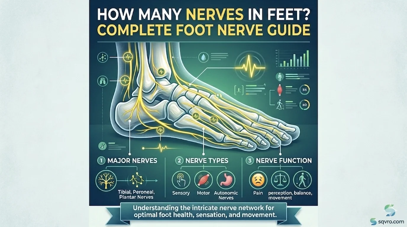Anatomical diagramOf a human foot strategy the major nerve networks including that how many nerve in feet