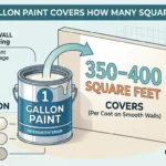 One Gallon Paint Covers How Many Square Feet? Complete Guide