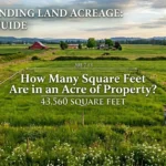 Infographic is showing that How Many Square Feet Are in an Acre of Property?