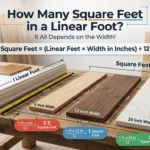 How Many Square Feet Is in a Linear Foot?