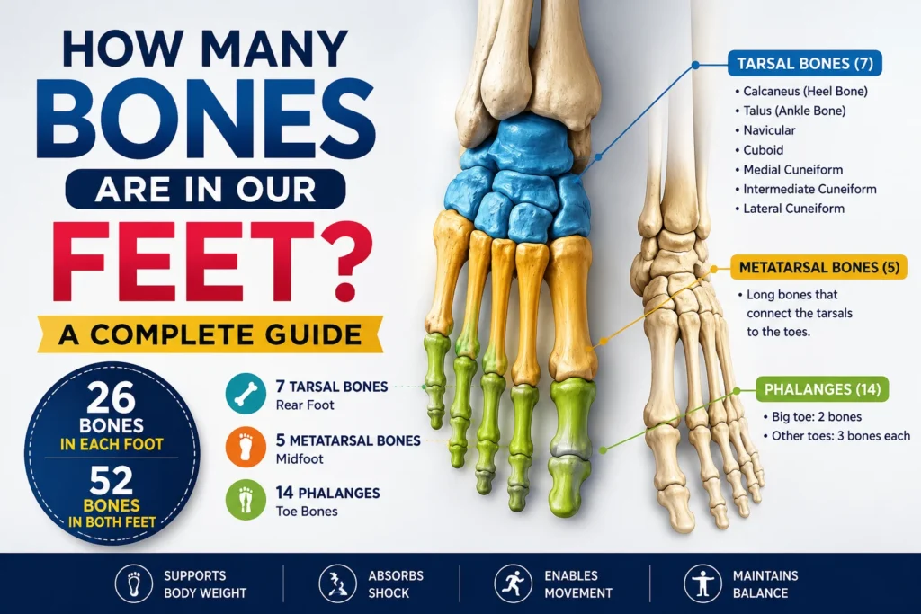 How Many Bones Are in Our Feet? A Complete Guide