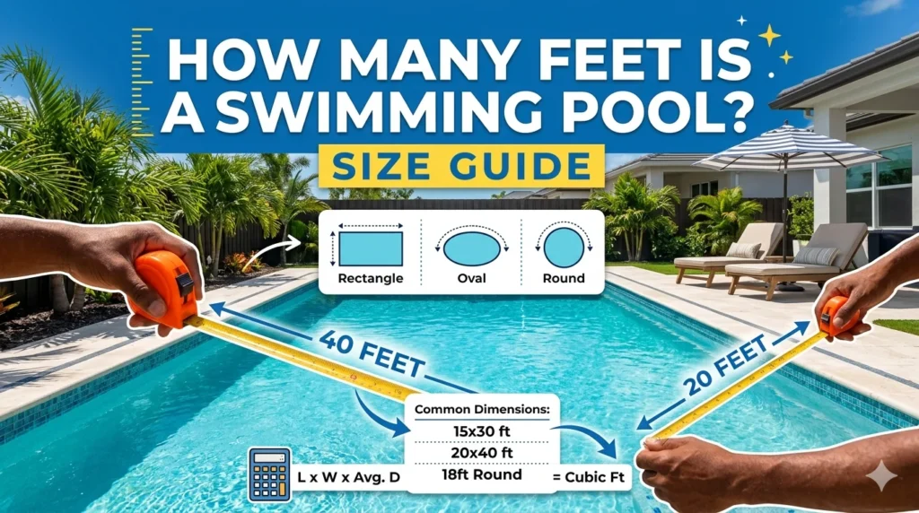 Uncle graphics his showing thatHow Many Feet Is a Swimming Pool? Size Guide