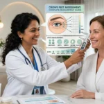 Infographic is showing that How Many Units Crows Feet? Complete Measurement Guide