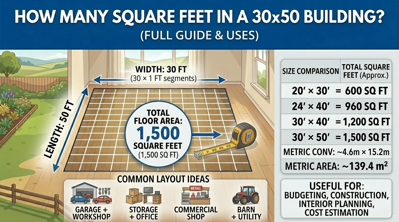 Infographic is showing that How Many Inches Is 30 Feet? Easy Conversion Guide