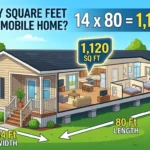 Infographic is showing that How Many Feet Equals an Acre? Full Land Size Guide